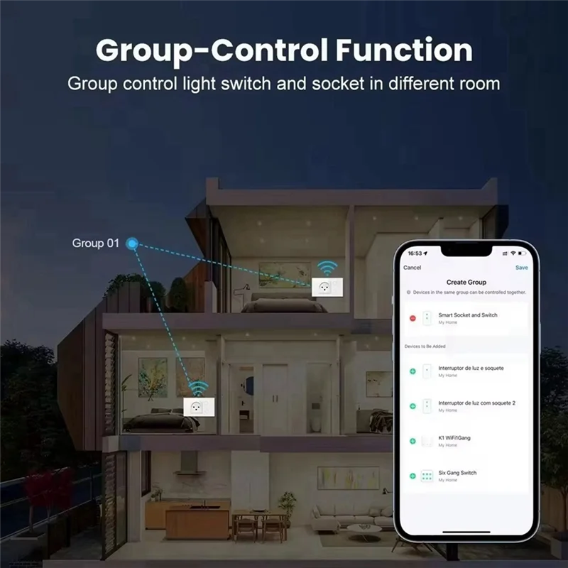 Надежная настенная розетка Wi-Fi Smart Tuya 15A, вилка USB TYPE-C, розетка для Alexa, для Google Home Smart Life, вилка европейского стандарта
Надежная настенная розетка Wi-Fi Smart Tuya 15A, вилка USB TYPE-C, розетка для Alexa, для Google Home Smart Life, вилка европейского стандарта