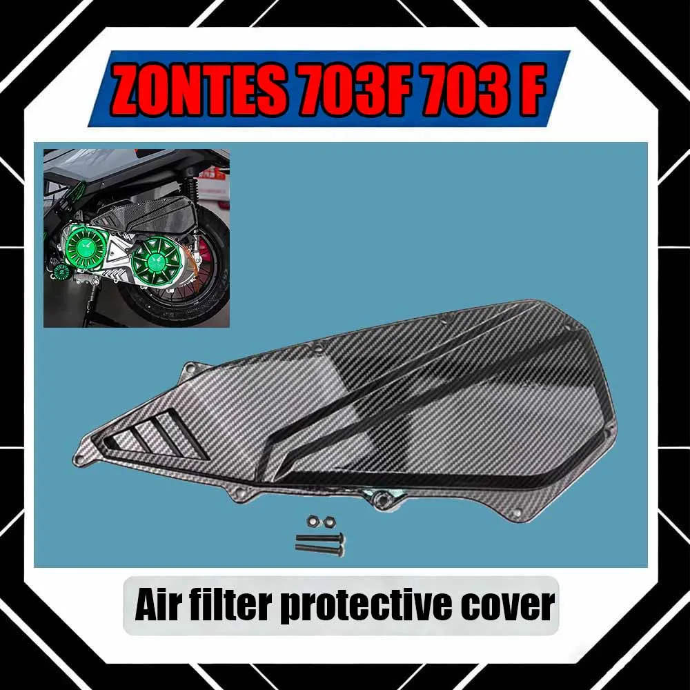 For ZONTES 368G 368 G Retrofitting transparent air filter protective cover, air filter cover, decorative accessory
For ZONTES 368G 368 G Retrofitting transparent air filter protective cover, air filter cover, decorative accessory