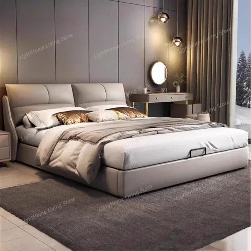 Modern Cama De Casal Lit Luxury Frame Queen Bed Bedroom Furniture Headboard Frame Shelve Full King Double Bed Lit Wooden 150x200
Modern Cama De Casal Lit Luxury Frame Queen Bed Bedroom Furniture Headboard Frame Shelve Full King Double Bed Lit Wooden 150x200