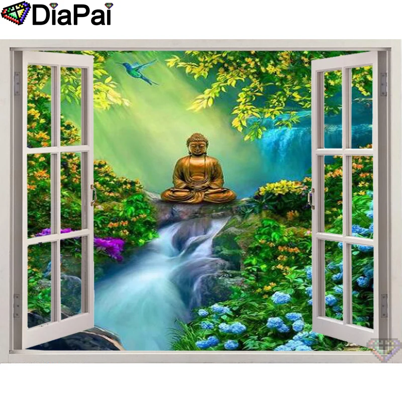 DIAPAI 5D DIY Diamond Painting 100% Full Square/Round Drill "Religious Buddha" Diamond Embroidery Cross Stitch 3D Decor A22129
DIAPAI 5D DIY Diamond Painting 100% Full Square/Round Drill "Religious Buddha" Diamond Embroidery Cross Stitch 3D Decor A22129