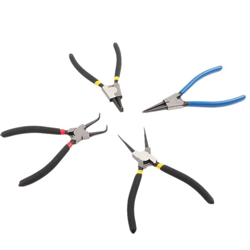 【Hot Cake】4Pcs Snap Ring Pliers 7Inch Plier Set Circlip Combination Retaining Clip Tools Eye Pliers Tools Pliers
【Hot Cake】4Pcs Snap Ring Pliers 7Inch Plier Set Circlip Combination Retaining Clip Tools Eye Pliers Tools Pliers