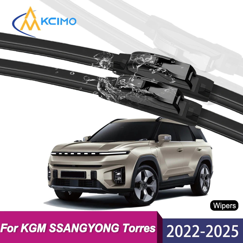 Premium Windshield Wipers for KGM SSANGYONG Torres EVX 2022-2025 All Weather Anti-Wear Easy Install
Premium Windshield Wipers for KGM SSANGYONG Torres EVX 2022-2025 All Weather Anti-Wear Easy Install