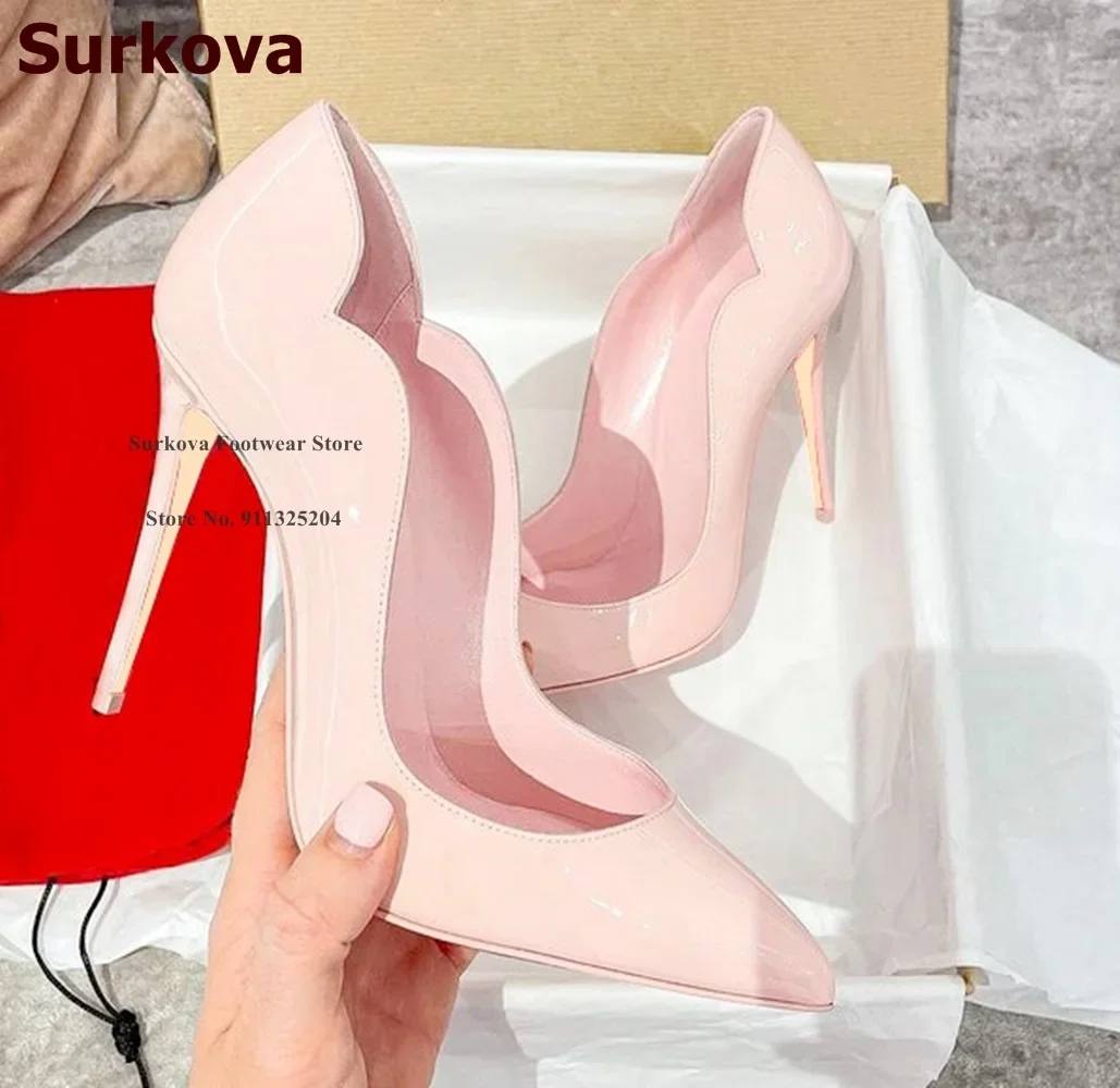 Туфли-лодочки Surkova с голограммой, радужные, искусственная кожа, высокий тонкий каблук 12 см, заостренный носок, без застежки, классические, красные, розовые, синие
Туфли-лодочки Surkova с голограммой, радужные, искусственная кожа, высокий тонкий каблук 12 см, заостренный носок, без застежки, классические, красные, розовые, синие