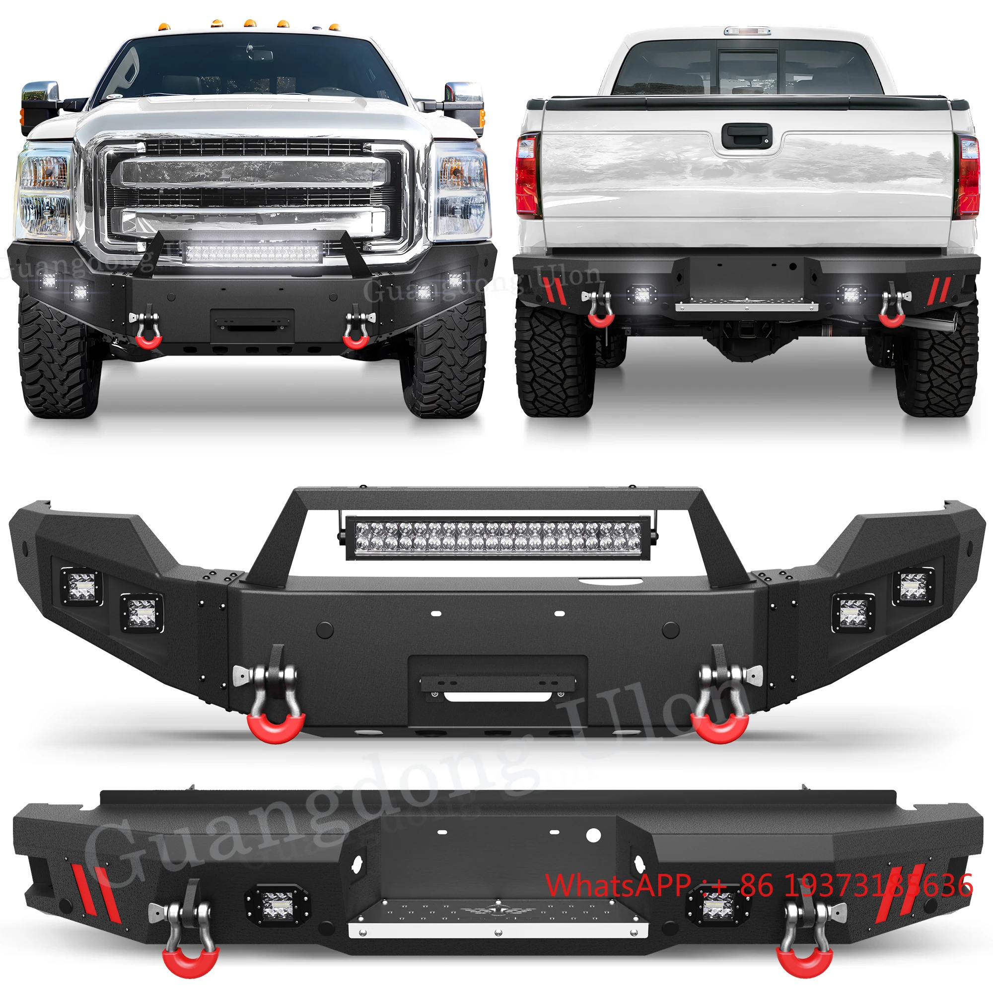 Лидер продаж F250/F350/F450, бампер для грузовика, полная ширина, комбинированный передний бампер и задний бампер, подходит для F-ord F250 2011-2016, (кроме Raptor)
Лидер продаж F250/F350/F450, бампер для грузовика, полная ширина, комбинированный передний бампер и задний бампер, подходит для F-ord F250 2011-2016, (кроме Raptor)