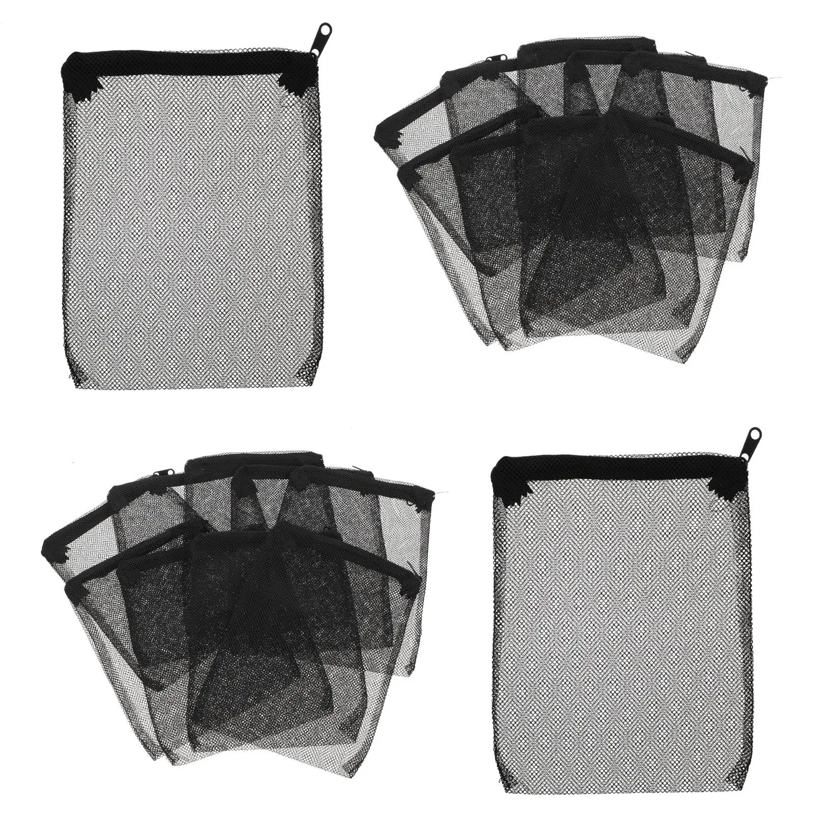 20 Pcs Black Filter Bag Set 14x20cm Mesh Pouch for Aquarium Fish Tank Media Bag Reusable Water Filtration System
20 Pcs Black Filter Bag Set 14x20cm Mesh Pouch for Aquarium Fish Tank Media Bag Reusable Water Filtration System