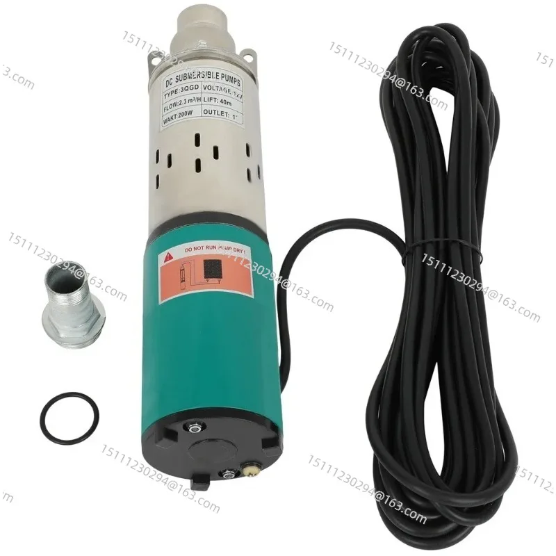 250W 300W Max Head 80M Solar Deep Well Submersible Solar Water Pump Solar Water Pump for Agriculture Flow 2T/Hour with 10M Cable
250W 300W Max Head 80M Solar Deep Well Submersible Solar Water Pump Solar Water Pump for Agriculture Flow 2T/Hour with 10M Cable