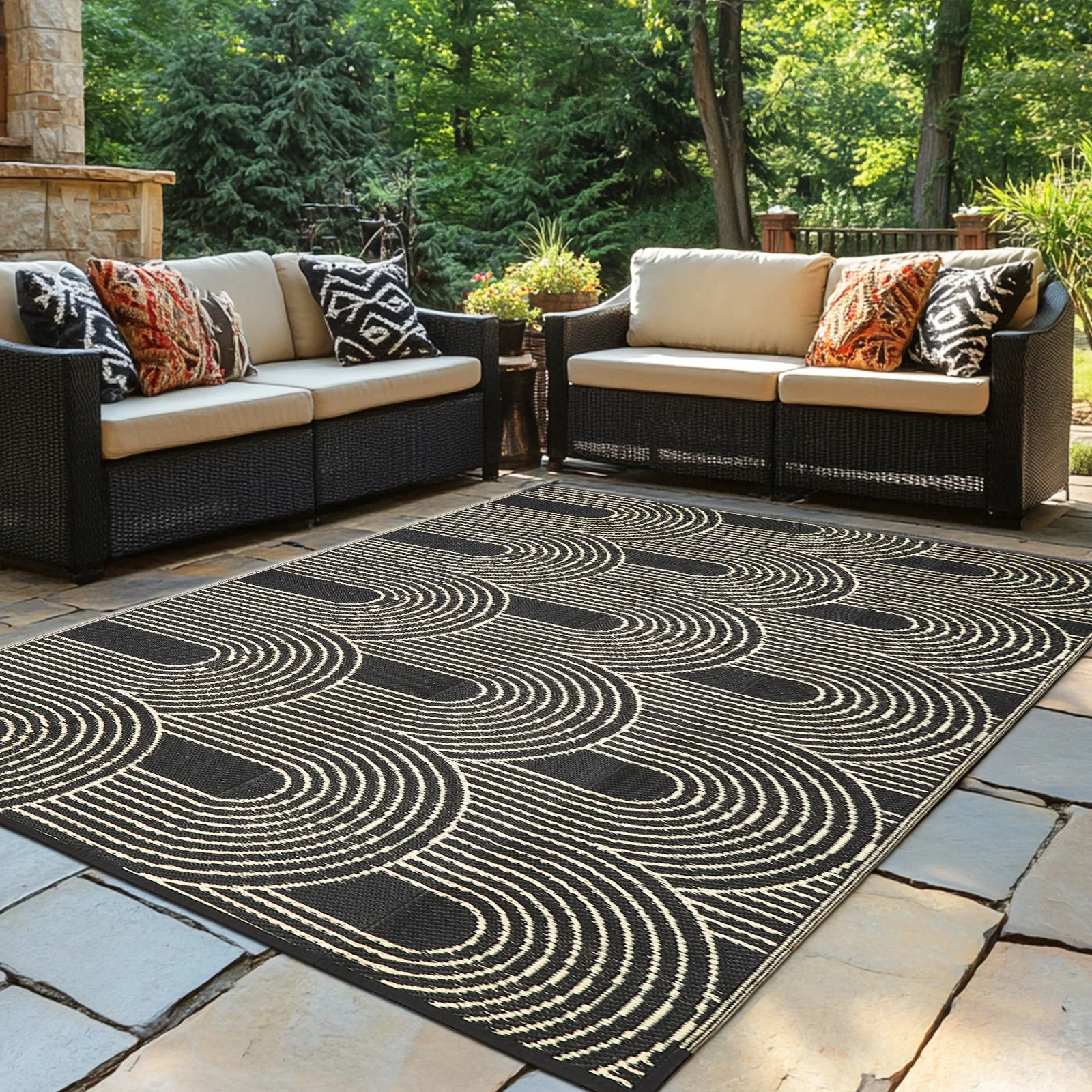 Double-Sided Outdoor Waterproof Reversible Mats Plastic Straw Patio Rugs PP Material Double Layer Woven Carpet Family Picnic Mat
Double-Sided Outdoor Waterproof Reversible Mats Plastic Straw Patio Rugs PP Material Double Layer Woven Carpet Family Picnic Mat