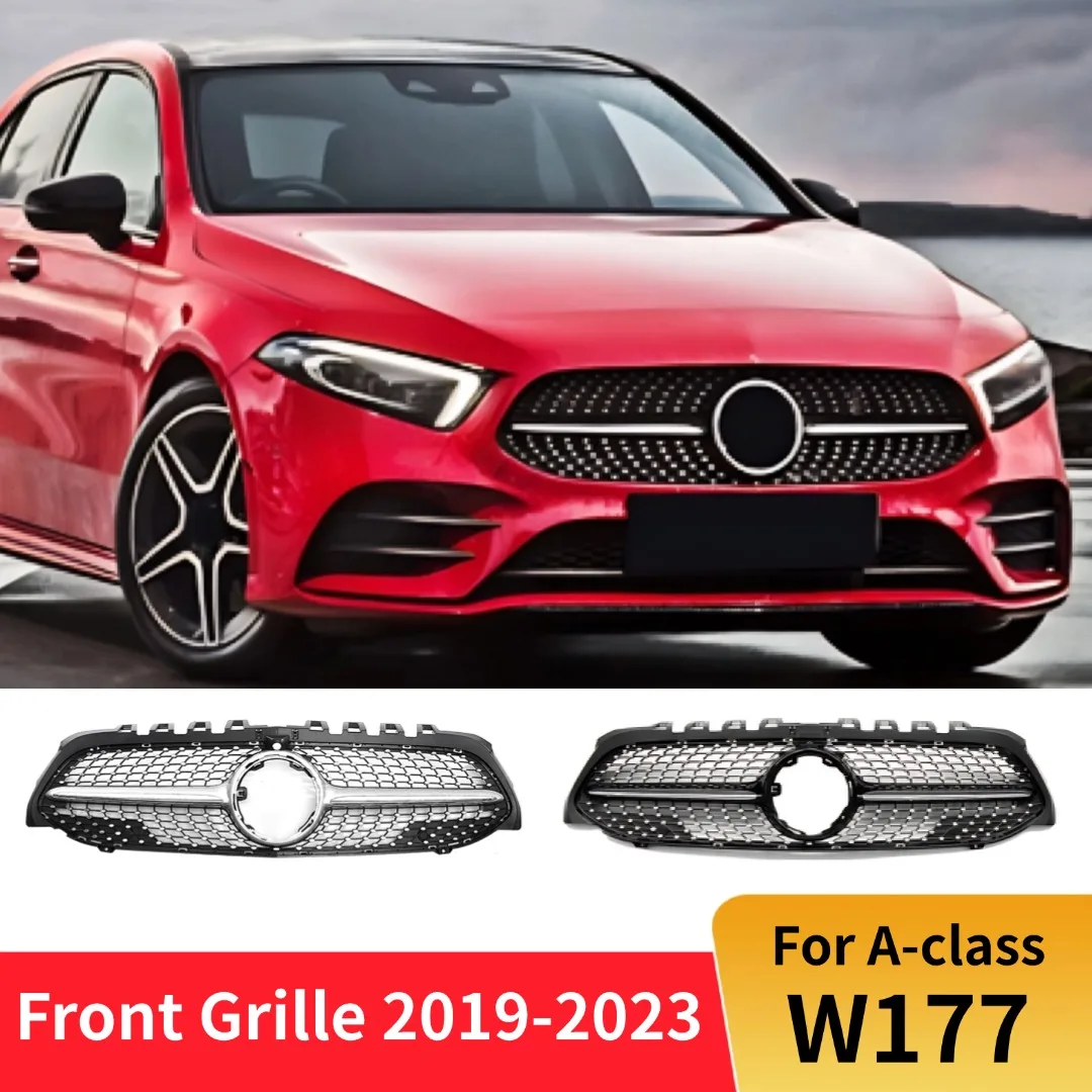 For Mercedes Benz A Class W177 2019-2023 A180 A200 A220 A250 Body Kit Front Grille Bumper Grill Mask Grid Tuning Accessories
For Mercedes Benz A Class W177 2019-2023 A180 A200 A220 A250 Body Kit Front Grille Bumper Grill Mask Grid Tuning Accessories