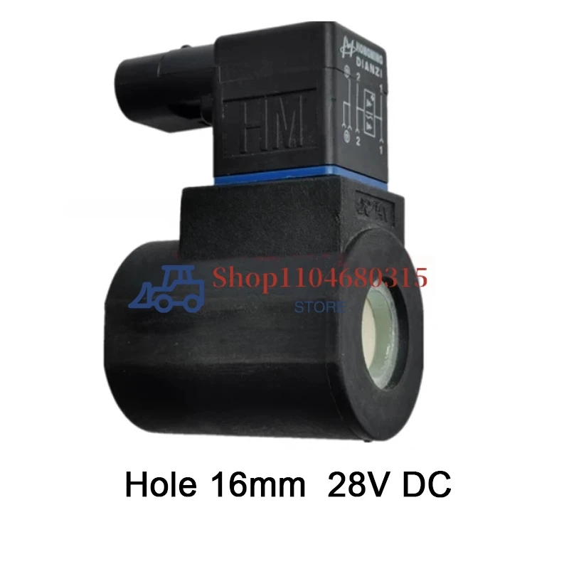 Universal solenoid valve DC 28v 24V 14V 12v 27V coil pilot solenoid valve coil For JCB XCMG Excavator Loader truck crane parts
Universal solenoid valve DC 28v 24V 14V 12v 27V coil pilot solenoid valve coil For JCB XCMG Excavator Loader truck crane parts
