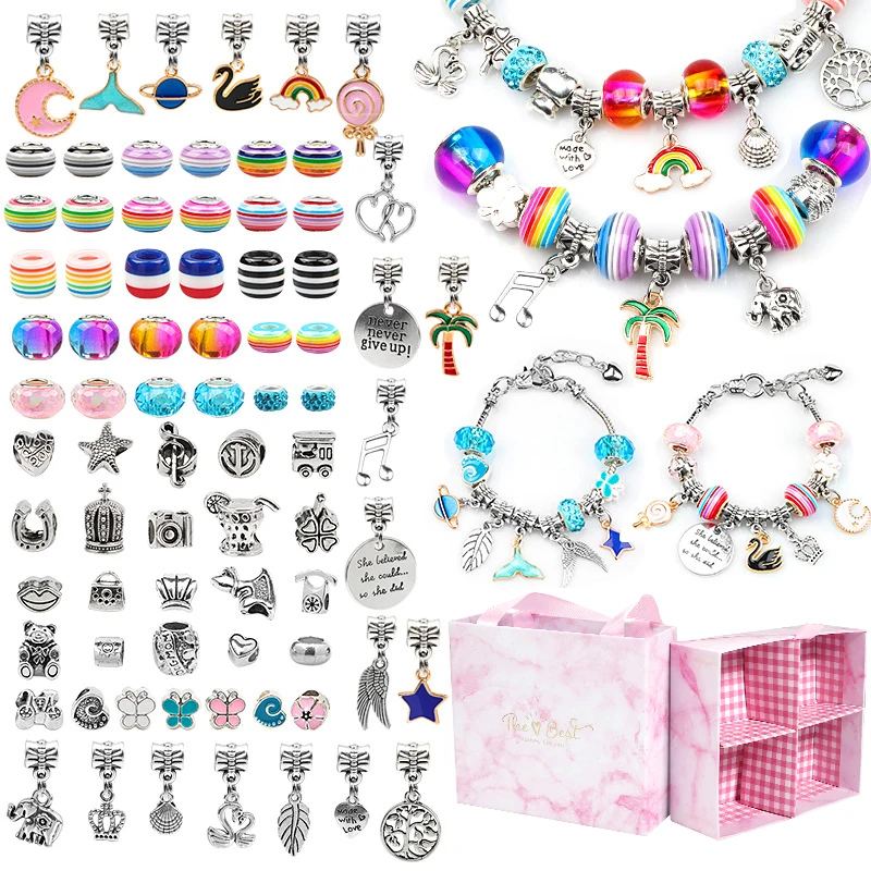 66-162Pcs DIY Beaded Set with Storage Box Mix Beads Snake Chains Ropes Pendants for Ornament Making Handicraft Kit Gifts Box
66-162Pcs DIY Beaded Set with Storage Box Mix Beads Snake Chains Ropes Pendants for Ornament Making Handicraft Kit Gifts Box