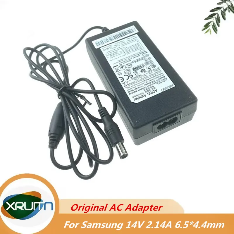 Новый оригинальный адаптер переменного тока для Samsung AD-3014B 14,0 В 2,14 А для ЖК-светодиодного монитора Samsung
Новый оригинальный адаптер переменного тока для Samsung AD-3014B 14,0 В 2,14 А для ЖК-светодиодного монитора Samsung