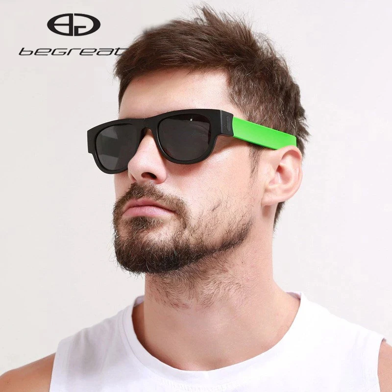 Begreat Polarized Slappable Bracelet Men Sunglasses Slap Folding Sun Glasses For Women Wristband Cycling Sunglass Driving UV400 
Begreat Polarized Slappable Bracelet Men Sunglasses Slap Folding Sun Glasses For Women Wristband Cycling Sunglass Driving UV400