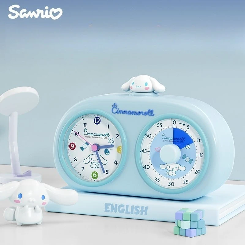 Anime Cartoon Kawaii Sanrio Kuromi Student Self-discipline Artifact Timing Alarm Clock 2-in-1 Learn Dedicated Time Manager Gift
Anime Cartoon Kawaii Sanrio Kuromi Student Self-discipline Artifact Timing Alarm Clock 2-in-1 Learn Dedicated Time Manager Gift