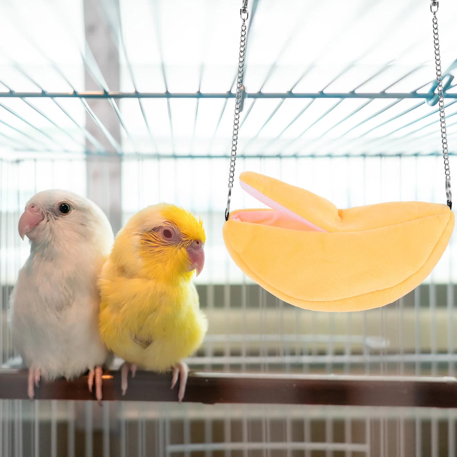 Pet Hammock Comfortable Swing Bed Nest for Hamsters Small Animals Cage Indoor Winter Use House Hamster Hanging Nest Toy
Pet Hammock Comfortable Swing Bed Nest for Hamsters Small Animals Cage Indoor Winter Use House Hamster Hanging Nest Toy