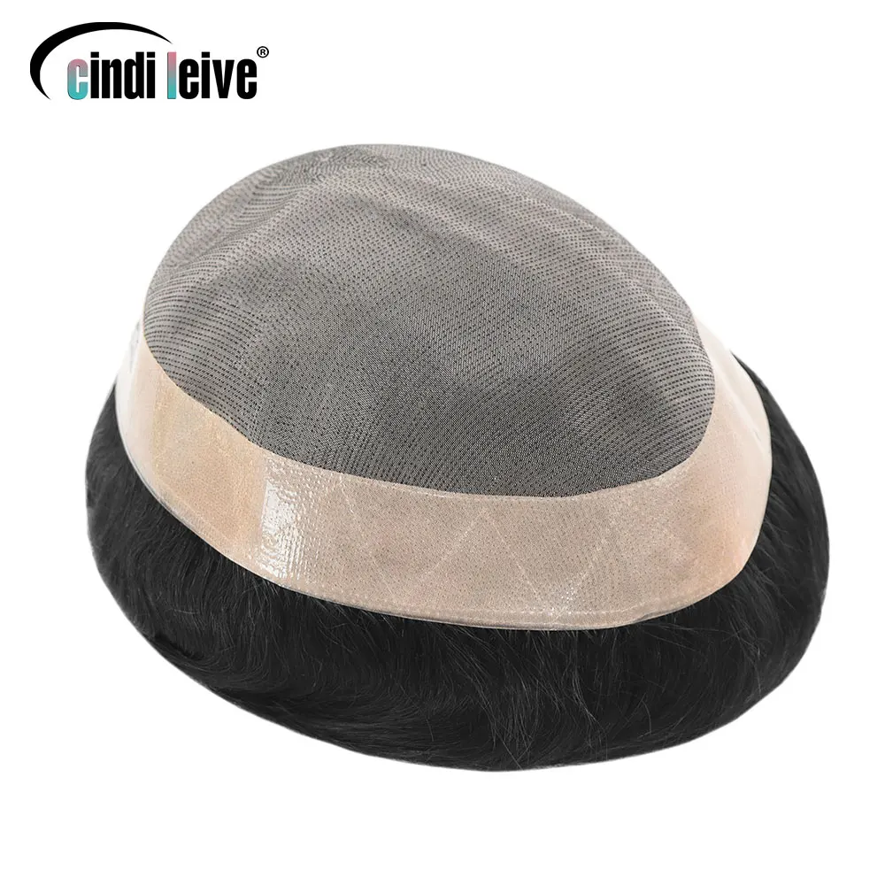 6*8/ 7*9/ 8*10 Breathable Fine Mono With PU Toupee For Men #1B Men's Wig Human Hair Toupee Men's Replacement Systems Unit Wig
6*8/ 7*9/ 8*10 Breathable Fine Mono With PU Toupee For Men #1B Men's Wig Human Hair Toupee Men's Replacement Systems Unit Wig