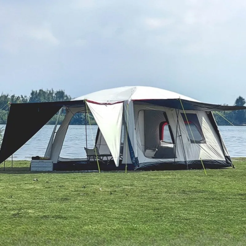 Непромокаемые две двойные уличные палатки, расслабляющие солнцезащитные палатки, большие космические палатки, многофункциональные складные принадлежности для паркового лагеря
Непромокаемые две двойные уличные палатки, расслабляющие солнцезащитные палатки, большие космические палатки, многофункциональные складные принадлежности для паркового лагеря