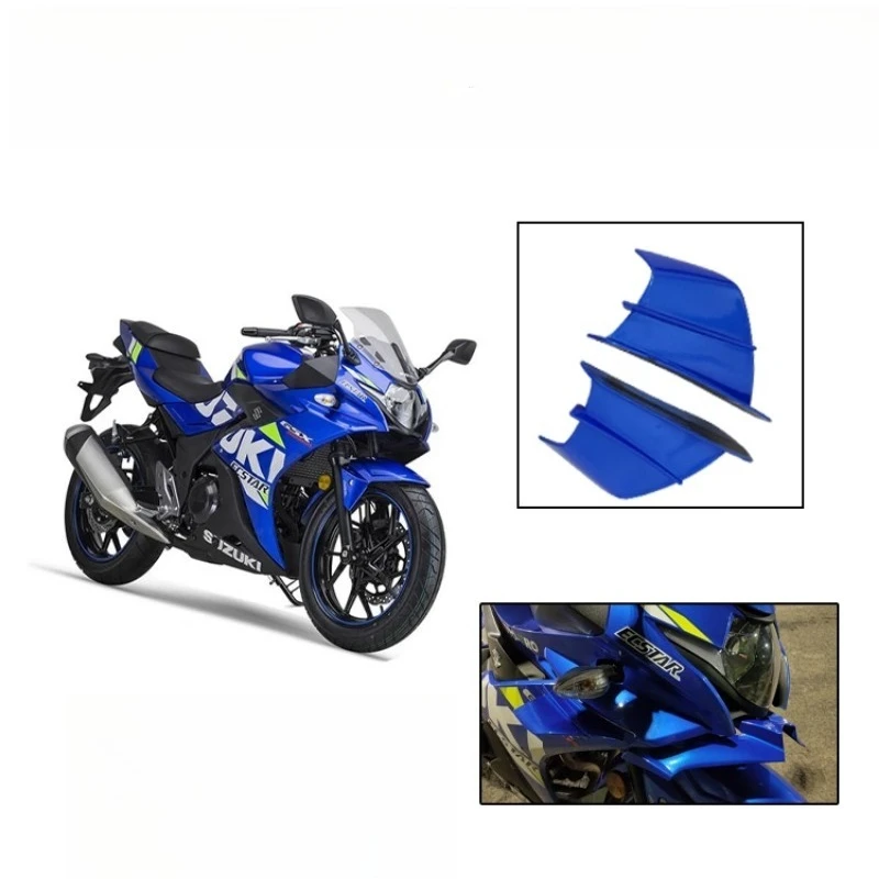 Parts are suitable for GSX250R modified Poseidon blue front windshield lower lip blue car accessories fixed wind wing headlight
Parts are suitable for GSX250R modified Poseidon blue front windshield lower lip blue car accessories fixed wind wing headlight