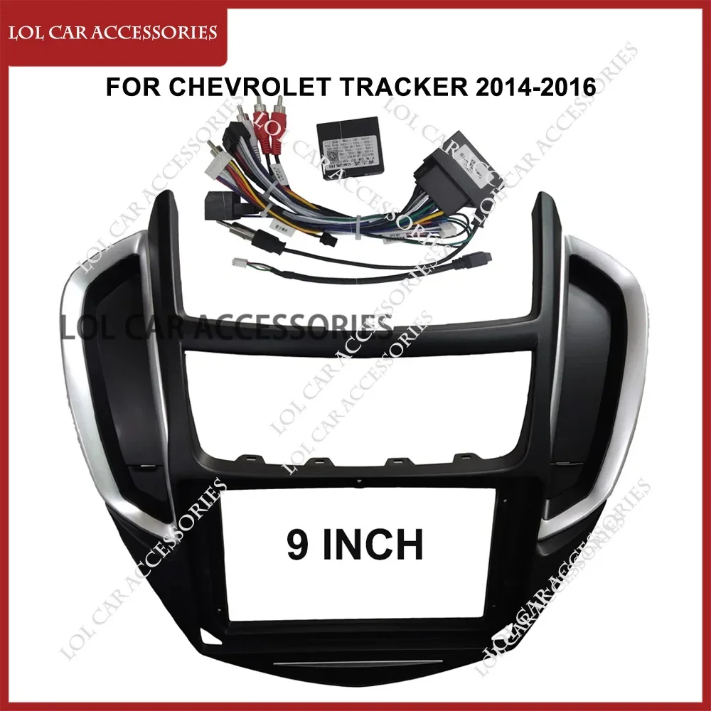 2pcs set 9 Inch For Chevrolet Tracker 2014-2016 Car Radio Android MP5 Player Frame 2 Din Head Unit Fascia Stereo Dash Cover
2pcs set 9 Inch For Chevrolet Tracker 2014-2016 Car Radio Android MP5 Player Frame 2 Din Head Unit Fascia Stereo Dash Cover