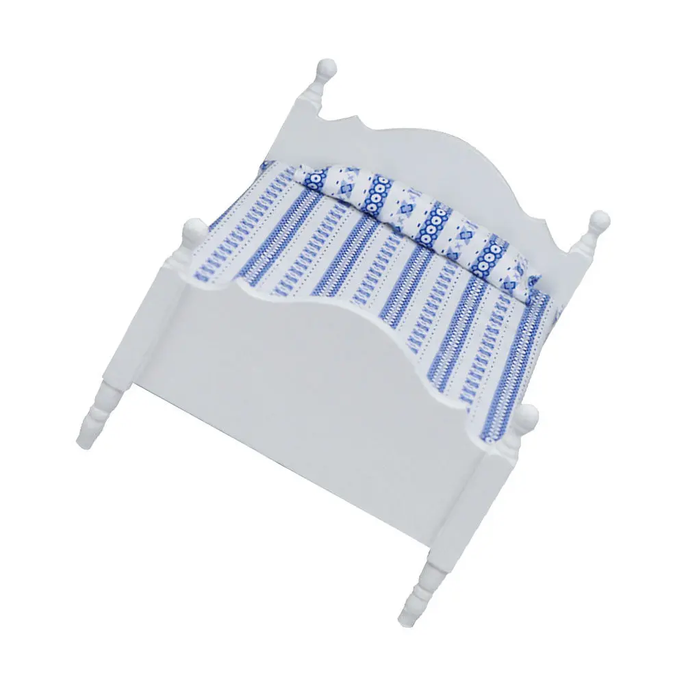 Beautiful Mini White Single Bed Stylish Smooth Surface Unique Appearance Miniature Furniture Decoration Mini Bed Model
Beautiful Mini White Single Bed Stylish Smooth Surface Unique Appearance Miniature Furniture Decoration Mini Bed Model