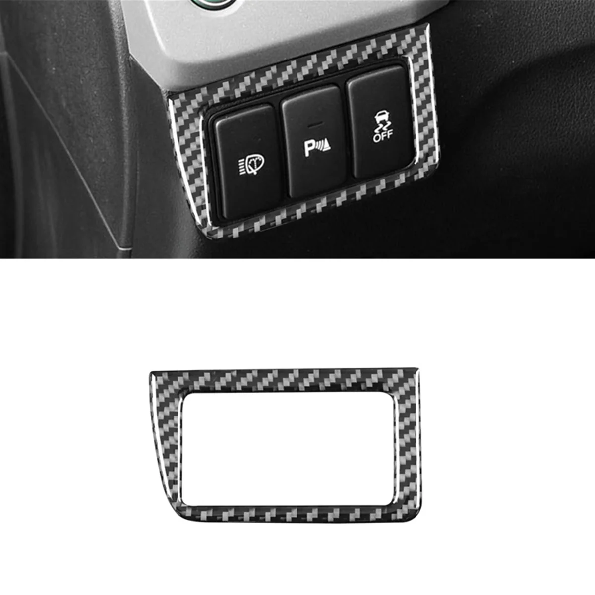Carbon Fiber for Honda Civic 9th 2012-2015 Headlight Switch Control Cover Trim Interior Accessories LHD
Carbon Fiber for Honda Civic 9th 2012-2015 Headlight Switch Control Cover Trim Interior Accessories LHD