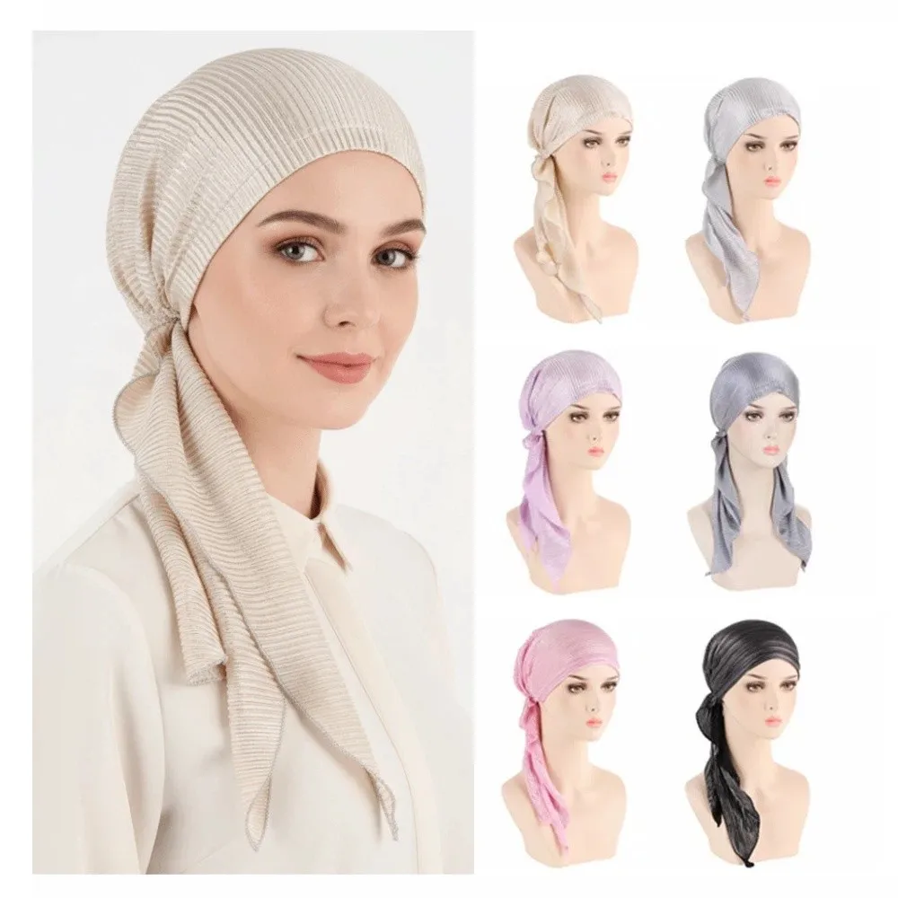 Soft Muslim Headscarf Hat Elastic Cotton Comfortable Pre-Tied Bonnet Breathable Solid Color Lady's Muslim Hijab Daily Use
Soft Muslim Headscarf Hat Elastic Cotton Comfortable Pre-Tied Bonnet Breathable Solid Color Lady's Muslim Hijab Daily Use