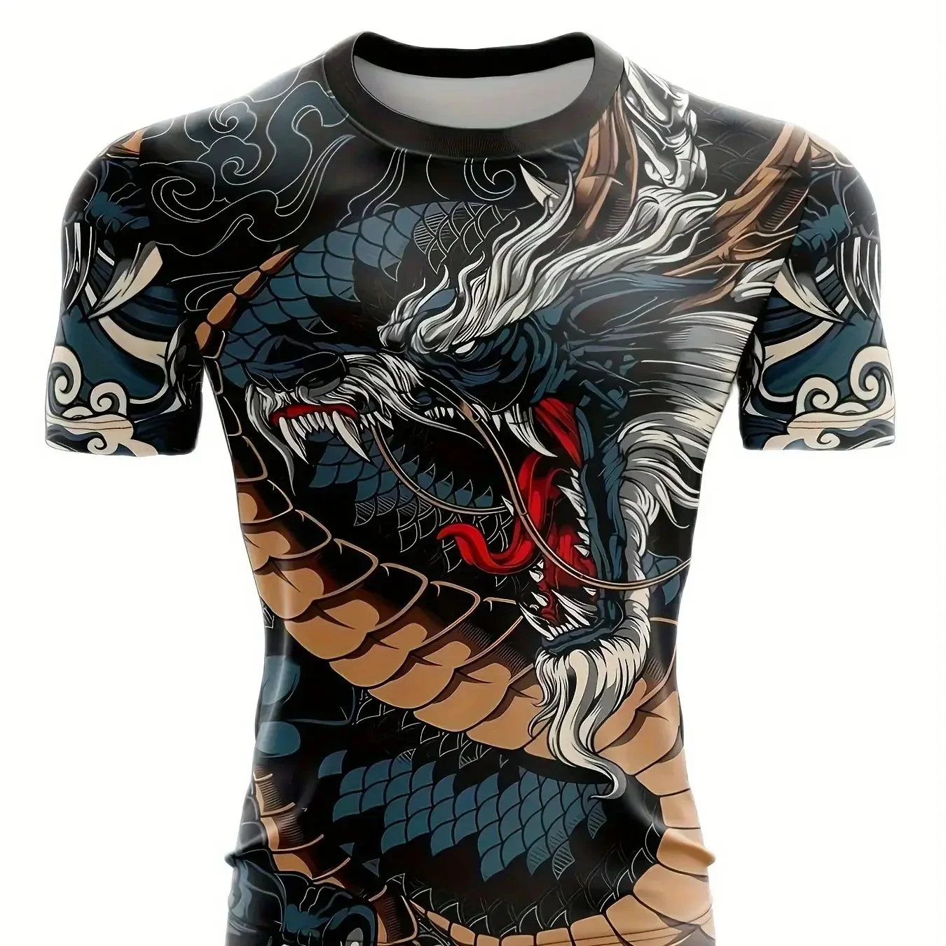 New Summer Animation 3D Printed T-shirt Men's Compression Shirt Round Neck Short Sleeve Top Fitness T-shirt Novel Slim Tight Men
New Summer Animation 3D Printed T-shirt Men's Compression Shirt Round Neck Short Sleeve Top Fitness T-shirt Novel Slim Tight Men