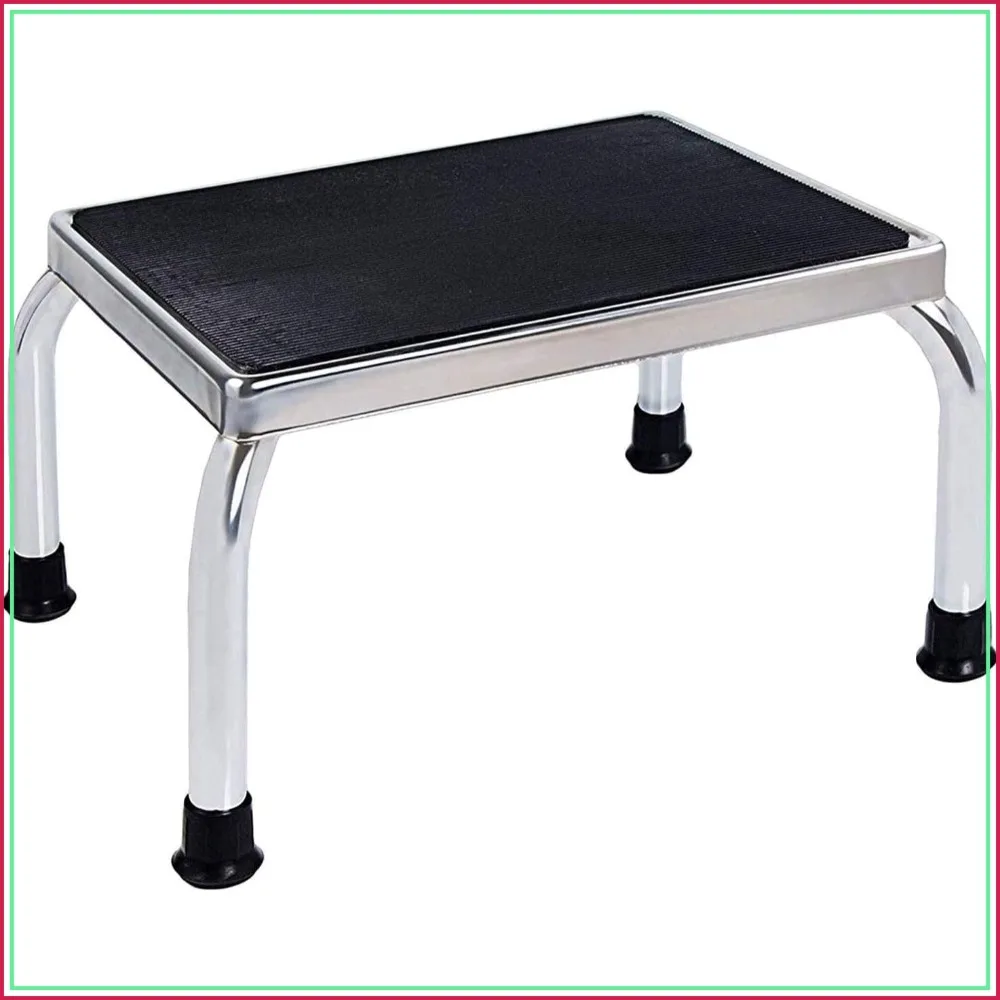 Heavy Duty Foot Step Stool 350lbs Capacity with Welded Steel Frame and Anti-Skid Rubber Platform
Heavy Duty Foot Step Stool 350lbs Capacity with Welded Steel Frame and Anti-Skid Rubber Platform