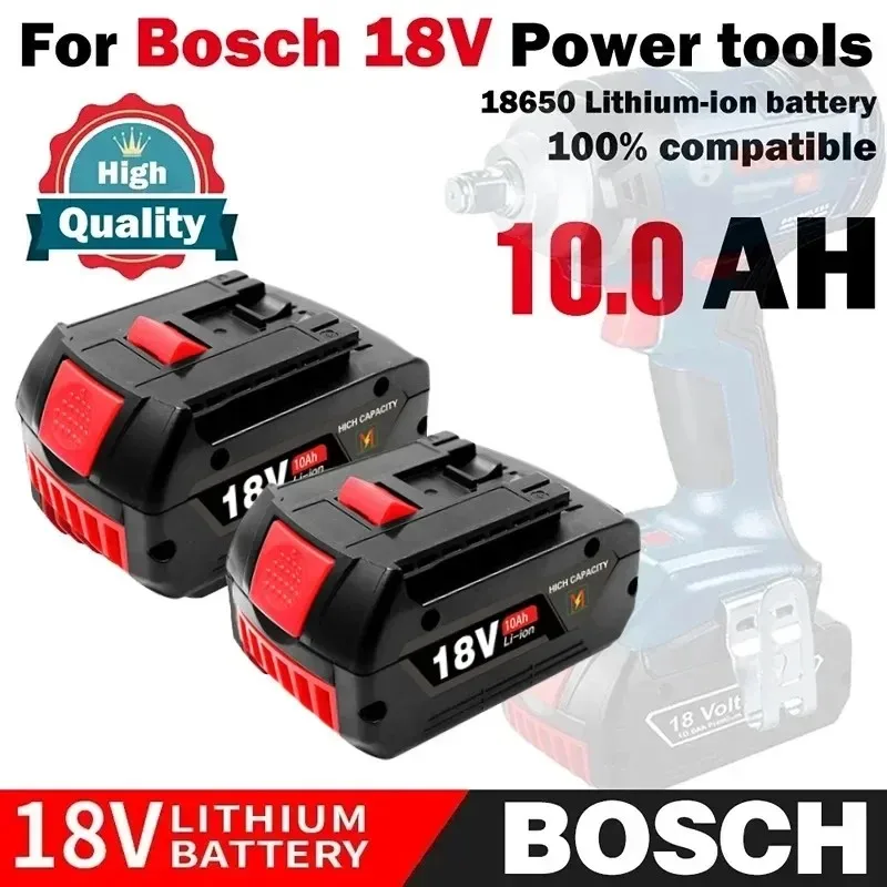 18V Rechargeable Power Tool Battery 6.0AH For Bosch professional replacement with LED & for Bosch quick charger 14.4V-18V
18V Rechargeable Power Tool Battery 6.0AH For Bosch professional replacement with LED & for Bosch quick charger 14.4V-18V