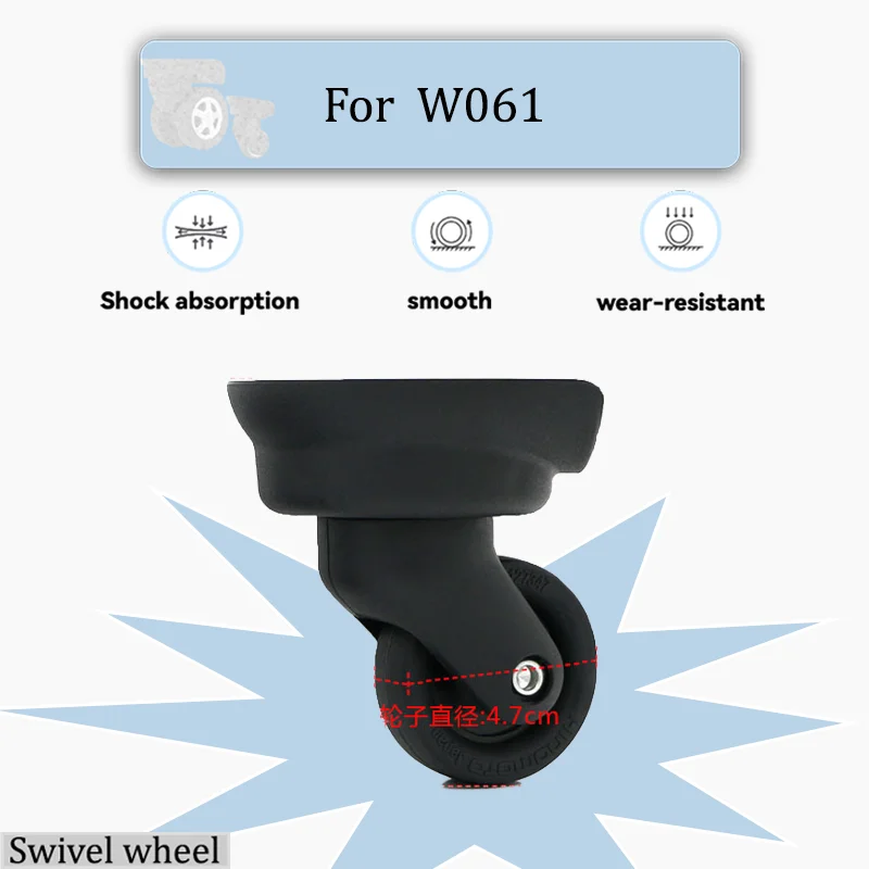 For W061 Heavy-Duty Luggage Replacement Wheel – Impact-Resistant and Wear-Resistant + Installation Tools Smooth Journeys
For W061 Heavy-Duty Luggage Replacement Wheel – Impact-Resistant and Wear-Resistant + Installation Tools Smooth Journeys