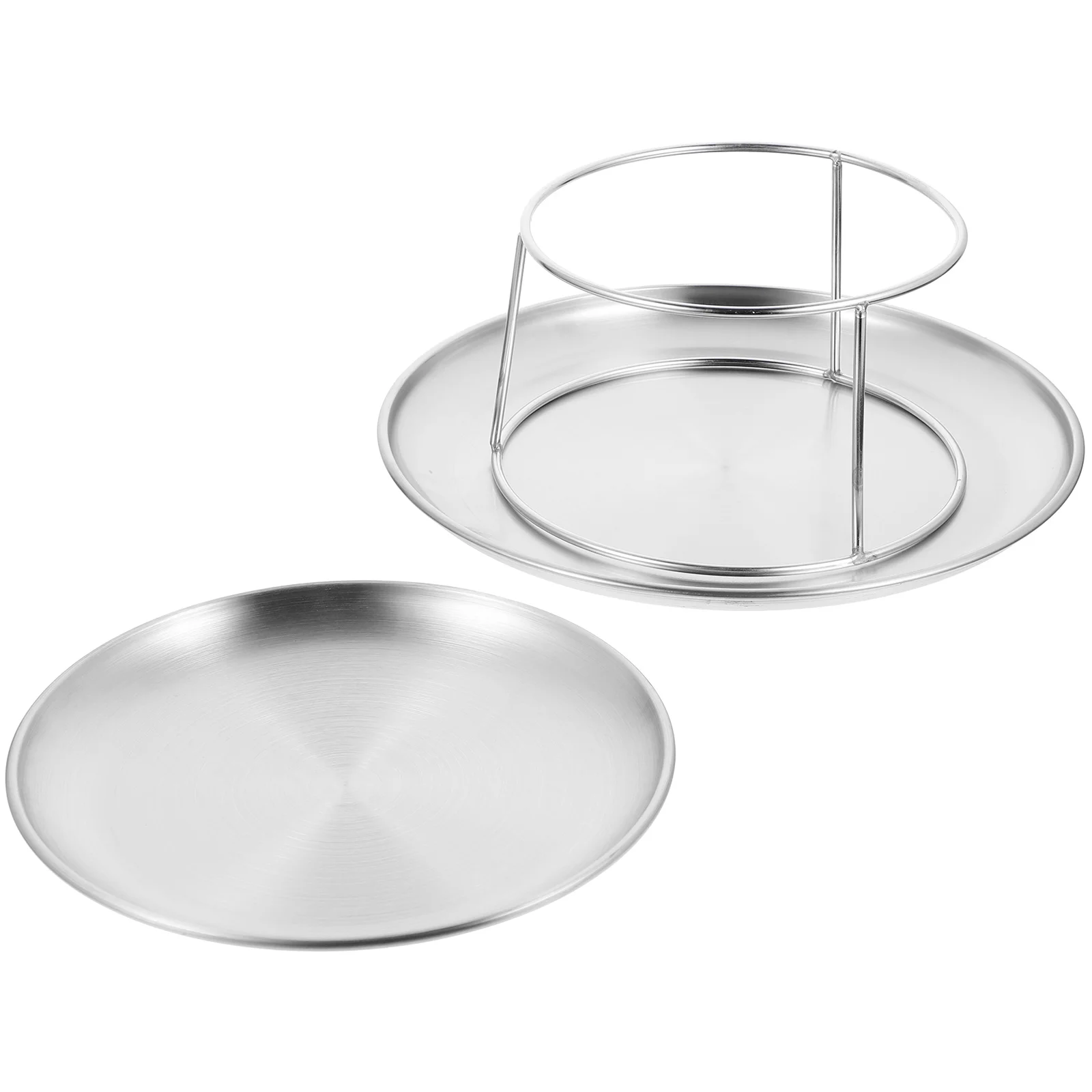 Cake Multi-tiered Food Tray Baby Christmas Platters Decor Stainless Steel Jewelry Holder
Cake Multi-tiered Food Tray Baby Christmas Platters Decor Stainless Steel Jewelry Holder
