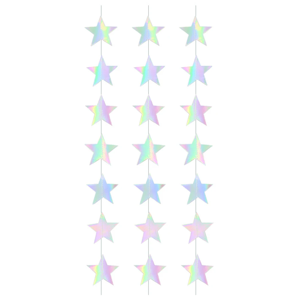 3 Strings Pentagram Pendant Star Paper Garland Colorful Hanging Kids Birthday Backdrop Festival Atmosphere
3 Strings Pentagram Pendant Star Paper Garland Colorful Hanging Kids Birthday Backdrop Festival Atmosphere
