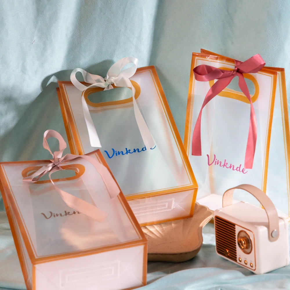 Personailzed 50pcs Orange Transparent Pvc Clear Tote Bag Large Capacity Plastic Cosmetics Shopping WeddingCandy GIft Bag
Personailzed 50pcs Orange Transparent Pvc Clear Tote Bag Large Capacity Plastic Cosmetics Shopping WeddingCandy GIft Bag