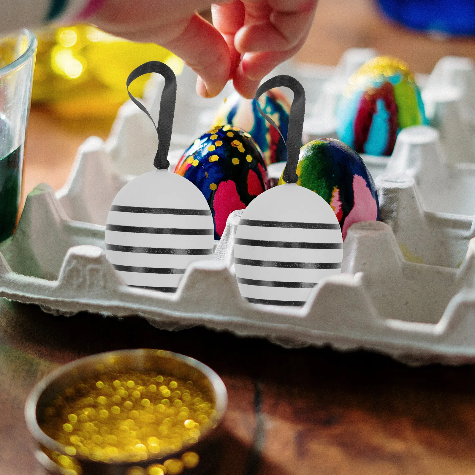 30Pcs Easter Ornament Pendant Egg Decor for Holiday Party Room Stage Performance Daily Use Creative Handicraft Accessory
30Pcs Easter Ornament Pendant Egg Decor for Holiday Party Room Stage Performance Daily Use Creative Handicraft Accessory