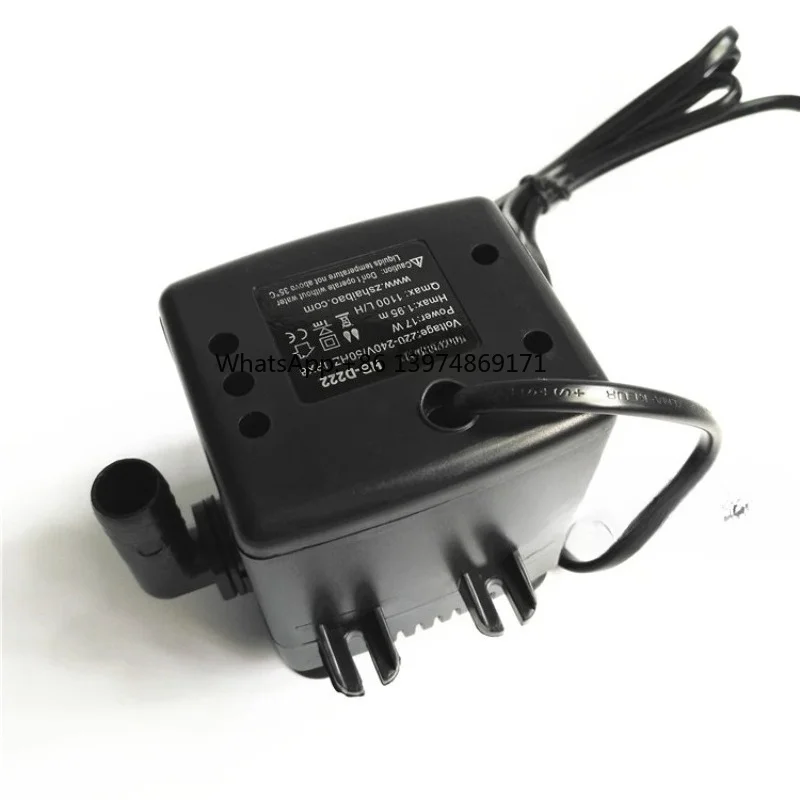 HB‑D222 Submersible Water Pump 12W/17W Circulation Pump For Ice Machine Cold Fan Cooling System
HB‑D222 Submersible Water Pump 12W/17W Circulation Pump For Ice Machine Cold Fan Cooling System