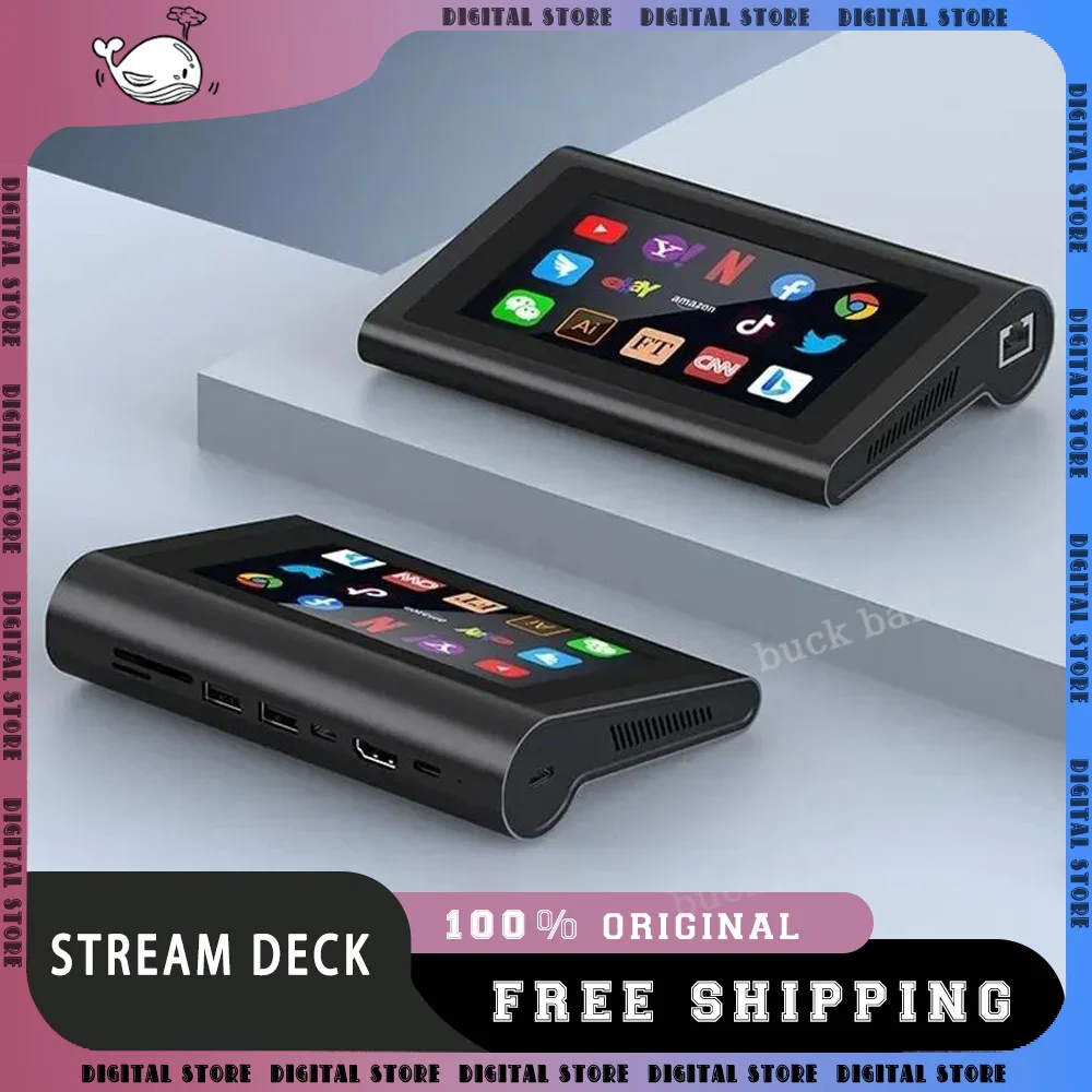 Потоковая колода визуальная клавиатура 15 клавиш программируемая кнопка мини Streamdeck настольная док-станция 8 в 1 многофункциональная Плата расширения подарки
Потоковая колода визуальная клавиатура 15 клавиш программируемая кнопка мини Streamdeck настольная док-станция 8 в 1 многофункциональная Плата расширения подарки