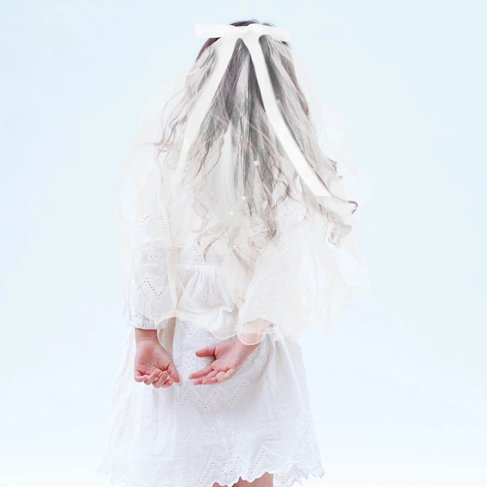 Lace Wedding Veil Ivory White Two Layers Flower Headress Communion Baptism Party Performance Birthday Dancing
Lace Wedding Veil Ivory White Two Layers Flower Headress Communion Baptism Party Performance Birthday Dancing