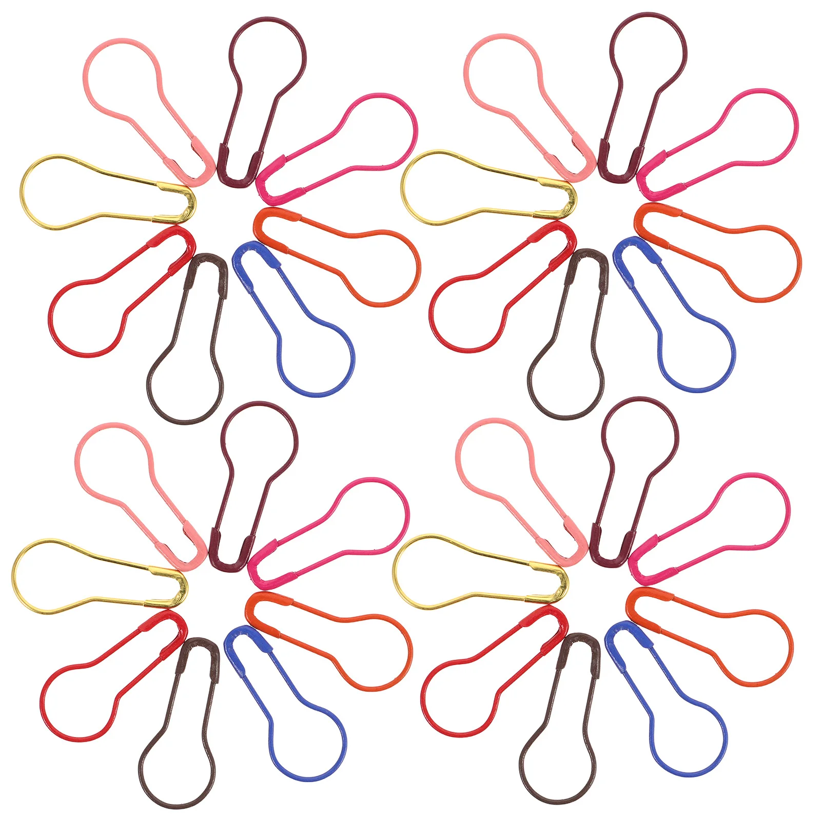 500Pcs Colorful Metal Gourd Safety Pins Durable Locking Stitch Markers for Knitting Sewing Craft Accessories Crochet Safety Pin
500Pcs Colorful Metal Gourd Safety Pins Durable Locking Stitch Markers for Knitting Sewing Craft Accessories Crochet Safety Pin