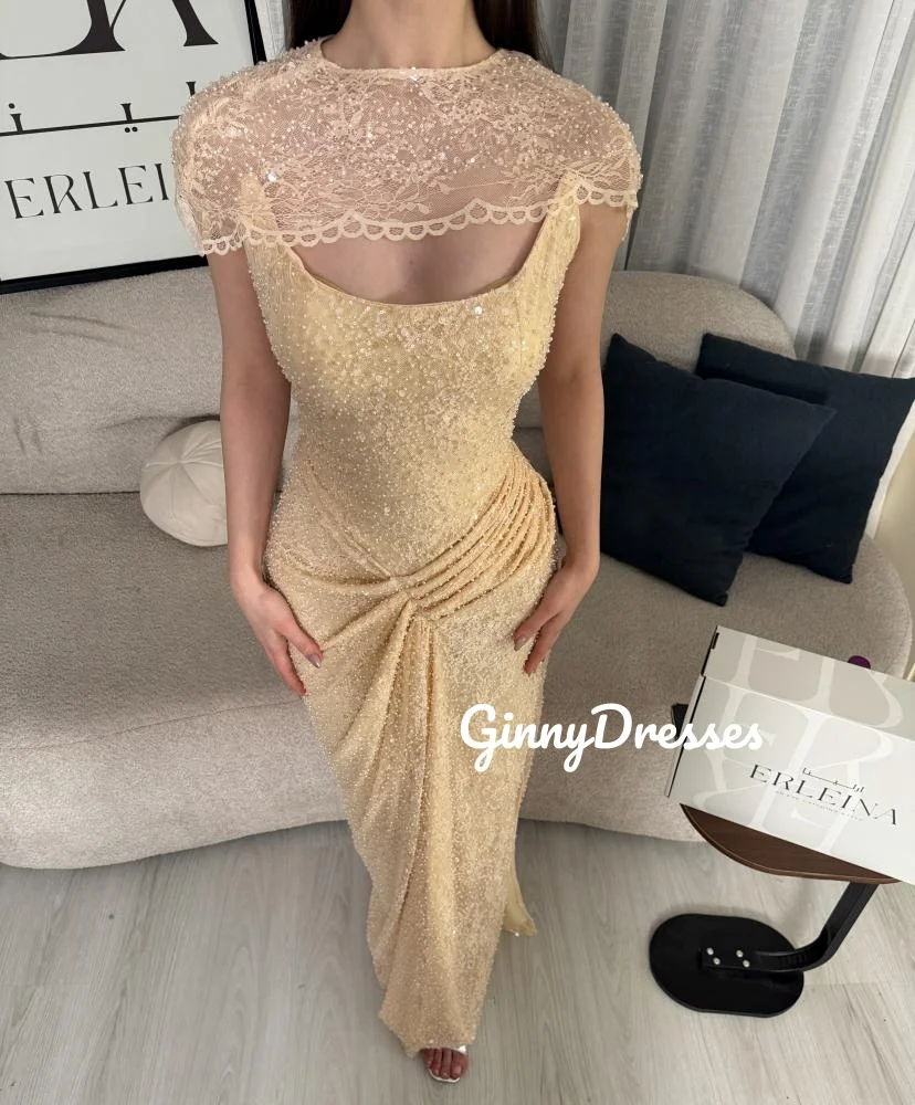 Вечерние платья с квадратным вырезом и рюшами, роскошные дубайские платья, индивидуальный пошив, с рукавами-крылышками, кружевные, в пол, женские вечерние платья
Вечерние платья с квадратным вырезом и рюшами, роскошные дубайские платья, индивидуальный пошив, с рукавами-крылышками, кружевные, в пол, женские вечерние платья