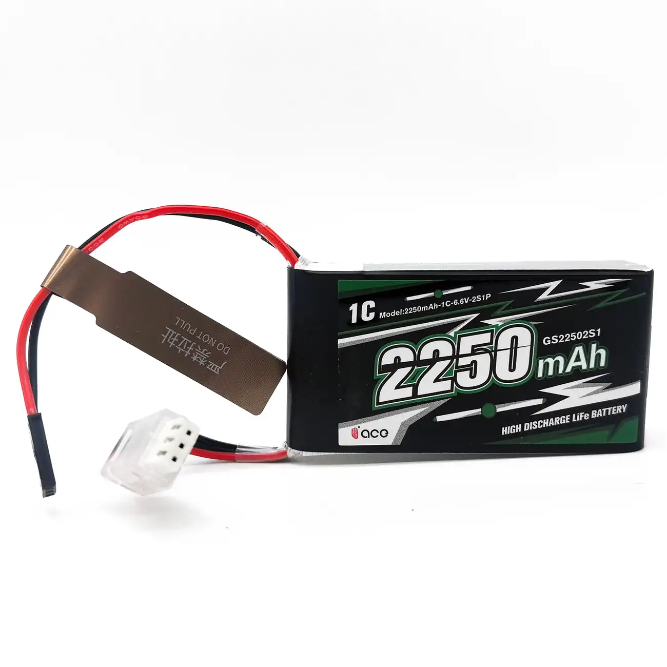 FMA ACE 6.6V 2250mAh Li-Fe Battery for RC Receiver Futaba 14SG 18SZ 10J T8J LiFePO4 2S1P Rechargeable
FMA ACE 6.6V 2250mAh Li-Fe Battery for RC Receiver Futaba 14SG 18SZ 10J T8J LiFePO4 2S1P Rechargeable