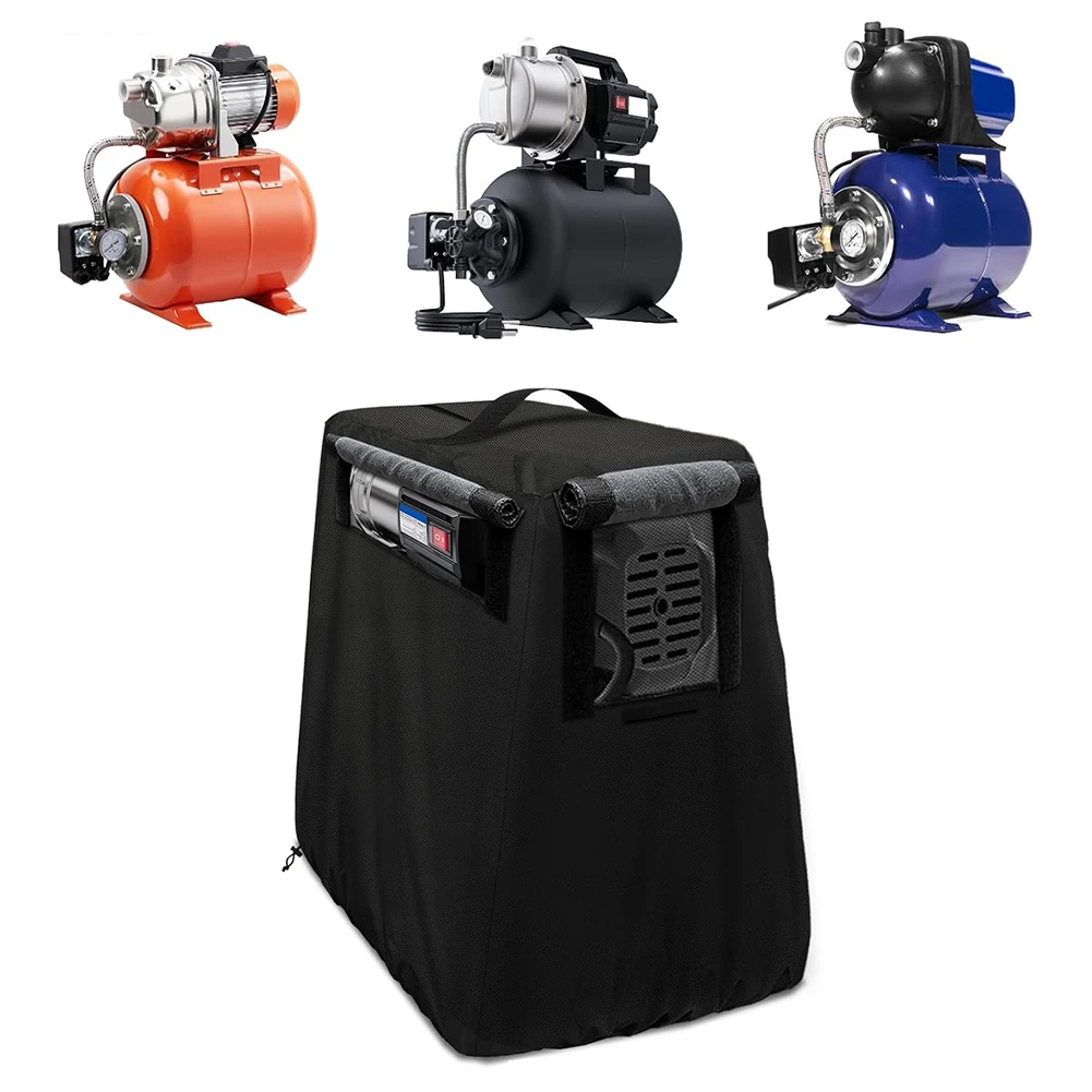 Heavy duty 600D Oxford cloth cover for shallow well automatic booster jet pump with weather resistant features
Heavy duty 600D Oxford cloth cover for shallow well automatic booster jet pump with weather resistant features