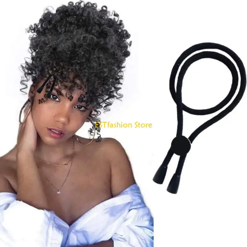 Y5GC 5-Pack Adjustable Hair Ties for Natrual Curly Hair Hairband for Thick Hair Afro Puff Ponytail Curly Hair Braides Hair
Y5GC 5-Pack Adjustable Hair Ties for Natrual Curly Hair Hairband for Thick Hair Afro Puff Ponytail Curly Hair Braides Hair