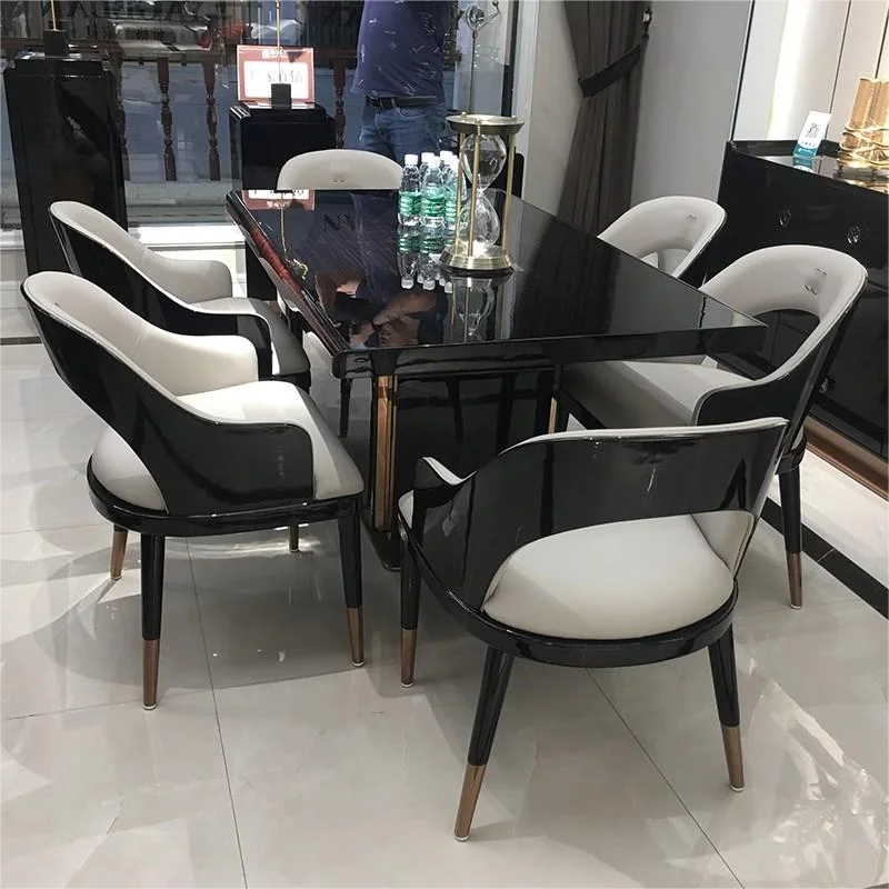 hit productWholesale Minimalist Black Sandalwood Paint Furniture Wood Dinning Table and Chair square Top Modern Dining Table Set
hit productWholesale Minimalist Black Sandalwood Paint Furniture Wood Dinning Table and Chair square Top Modern Dining Table Set