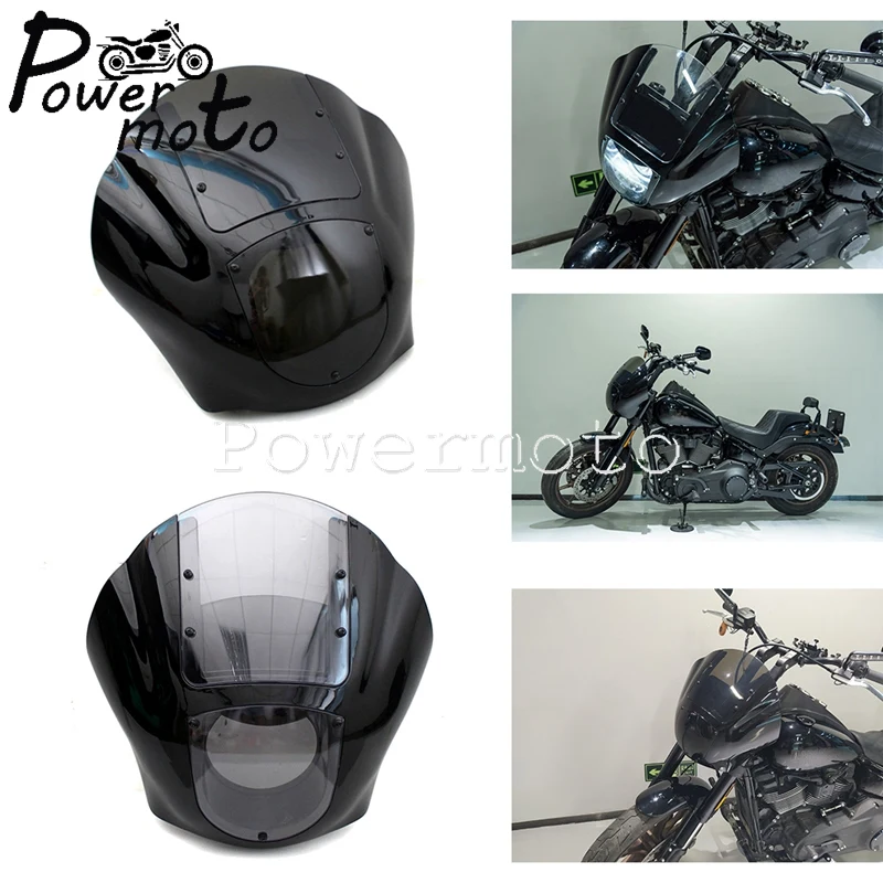LED Headlight Round 5-3/4 Head Lamps Quarter Fairing Windshield Relocation Block Mounting Kit For Harley Softail M8 S FXLRS
LED Headlight Round 5-3/4 Head Lamps Quarter Fairing Windshield Relocation Block Mounting Kit For Harley Softail M8 S FXLRS