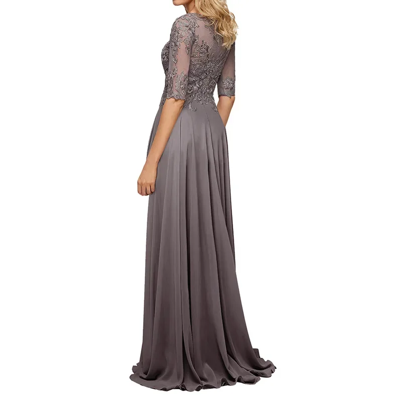 Tulle Mother of The Bride Dresses Party Dresses Plus Size Mother of The Bride Dresses Long Sleeve Slit A-line Formal Style
Tulle Mother of The Bride Dresses Party Dresses Plus Size Mother of The Bride Dresses Long Sleeve Slit A-line Formal Style