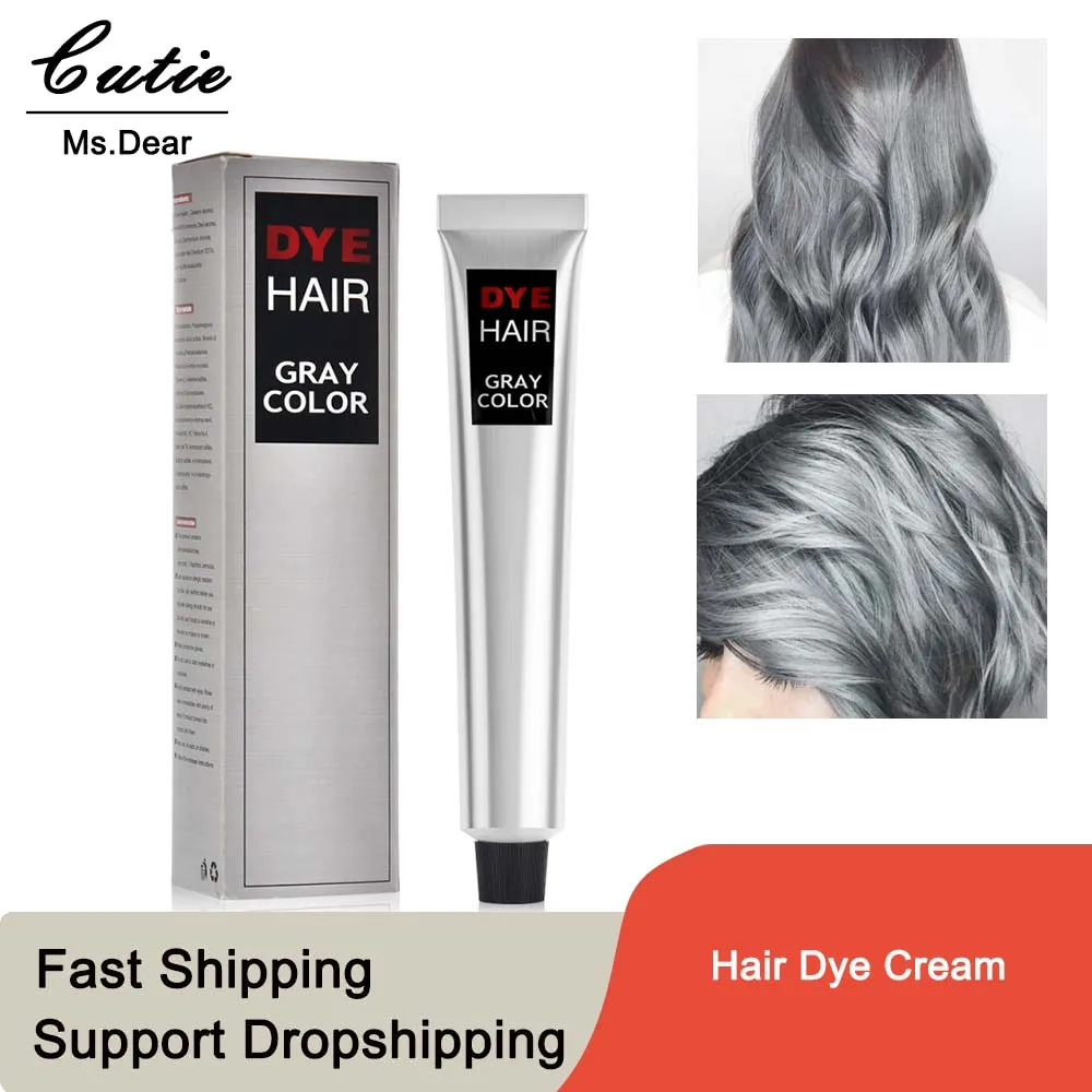 Gray Color Hair Dye Cream Unisex Smoky Gray Punk Style 100ml Light Grey Silver Permanent Hair Dye Color Cream Unisex Hair Creams
Gray Color Hair Dye Cream Unisex Smoky Gray Punk Style 100ml Light Grey Silver Permanent Hair Dye Color Cream Unisex Hair Creams