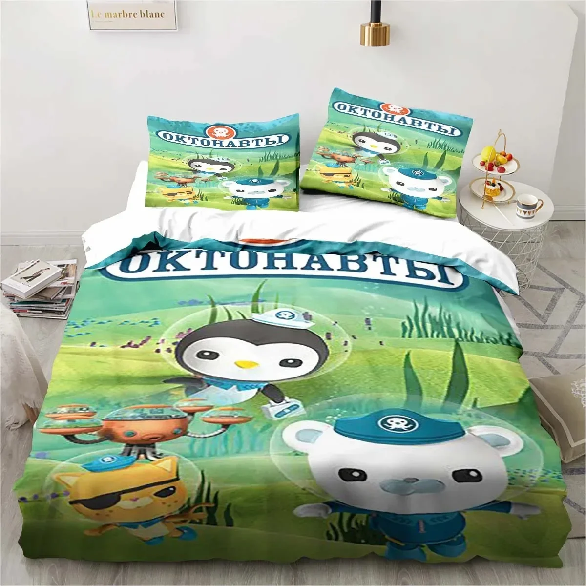 3D Cartoon Octonauts Bedding Set Bedroom Single Double Bed King Size Quilt Cover And Pillowcase Kid's Birthday Gift
3D Cartoon Octonauts Bedding Set Bedroom Single Double Bed King Size Quilt Cover And Pillowcase Kid's Birthday Gift