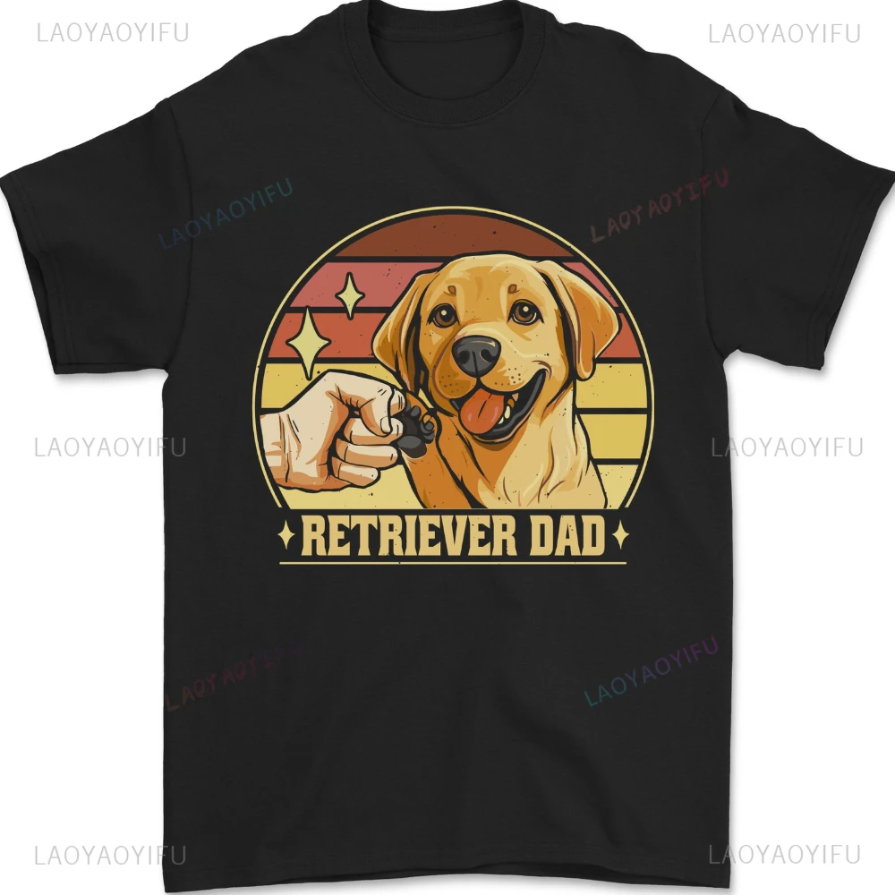 Retriever Dad Tops Футболка с милым мультяшным изображением собаки Футболка с принтом Топы Подарок для папы на День отца футболка мужская хлопок
Retriever Dad Tops Футболка с милым мультяшным изображением собаки Футболка с принтом Топы Подарок для папы на День отца футболка мужская хлопок