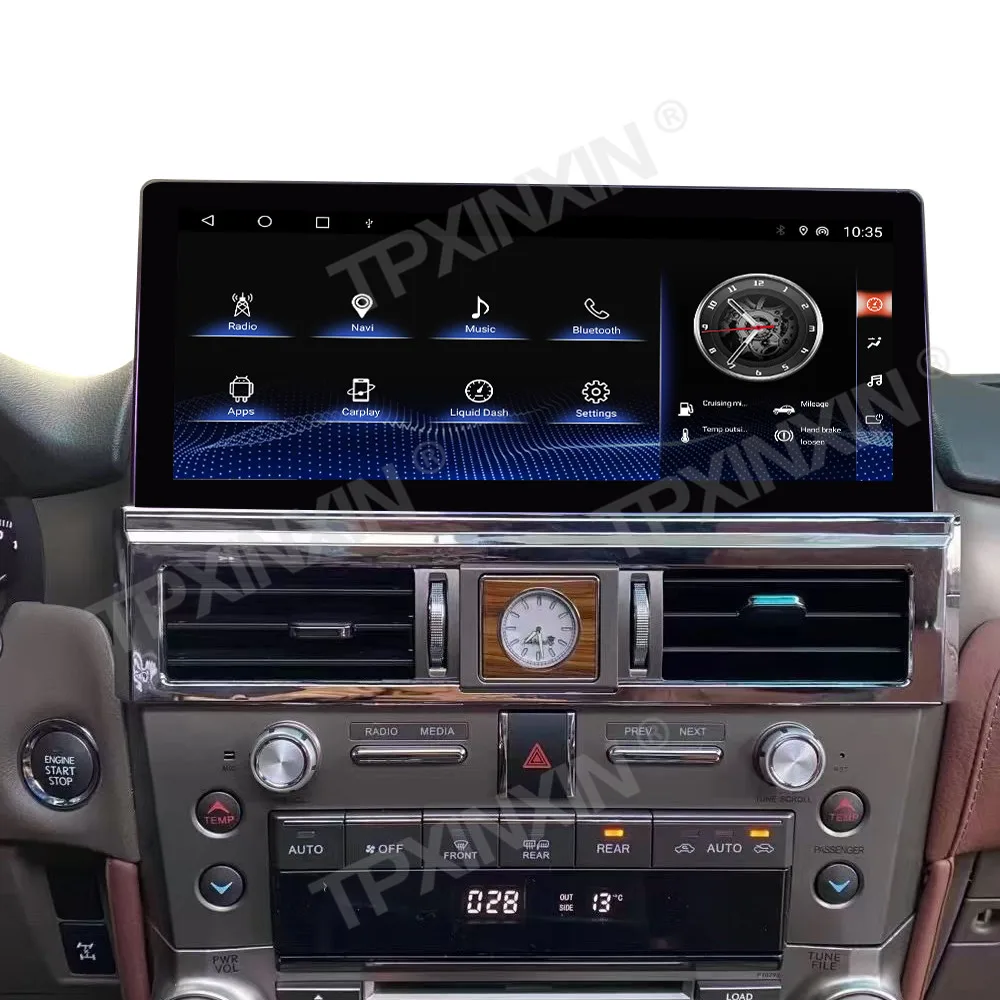 12.3 Inch Android 13.0 QLED Screen For Lexus GX400 GX460 2010-2021 Car Radio CarPlay Multimedia Player GPS Navigation Head Unit
12.3 Inch Android 13.0 QLED Screen For Lexus GX400 GX460 2010-2021 Car Radio CarPlay Multimedia Player GPS Navigation Head Unit