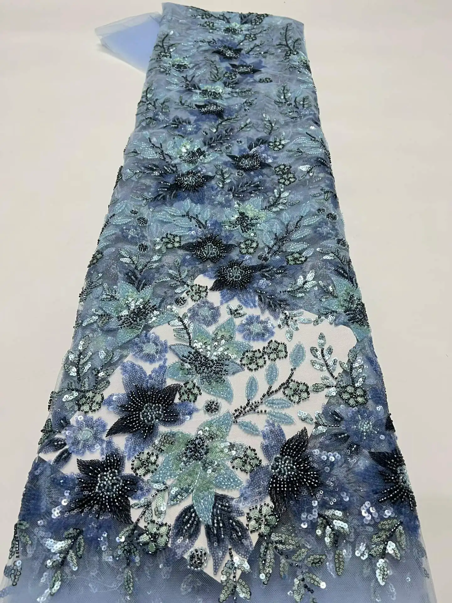 2026 Latest African Lace Fabric, Luxury French Sequins, Mesh Lace Fabric, High-end Handmade Beaded for Wedding
2026 Latest African Lace Fabric, Luxury French Sequins, Mesh Lace Fabric, High-end Handmade Beaded for Wedding