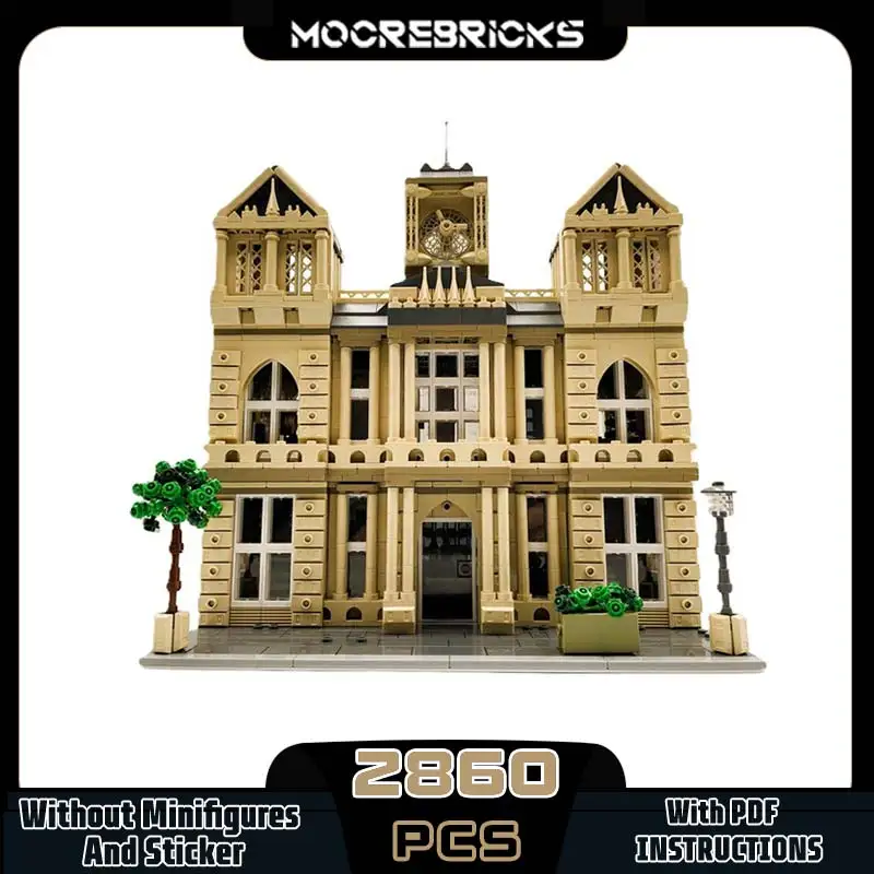 MOC Building Block Old Town Hall Модульная модифицированная сборка Модульная архитектура DIY Сборка Модель Кирпичи Головоломки Игрушки Рождественские подарки
MOC Building Block Old Town Hall Модульная модифицированная сборка Модульная архитектура DIY Сборка Модель Кирпичи Головоломки Игрушки Рождественские подарки